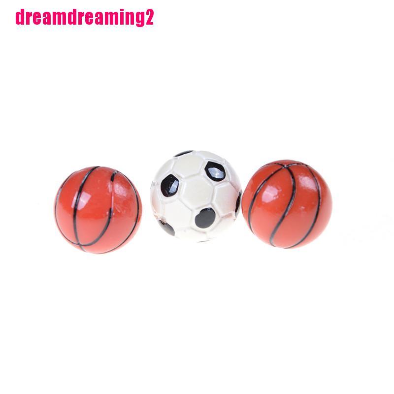 Mô Hình Quả Bóng Thể Thao Trang Trí Nhà Búp Bê