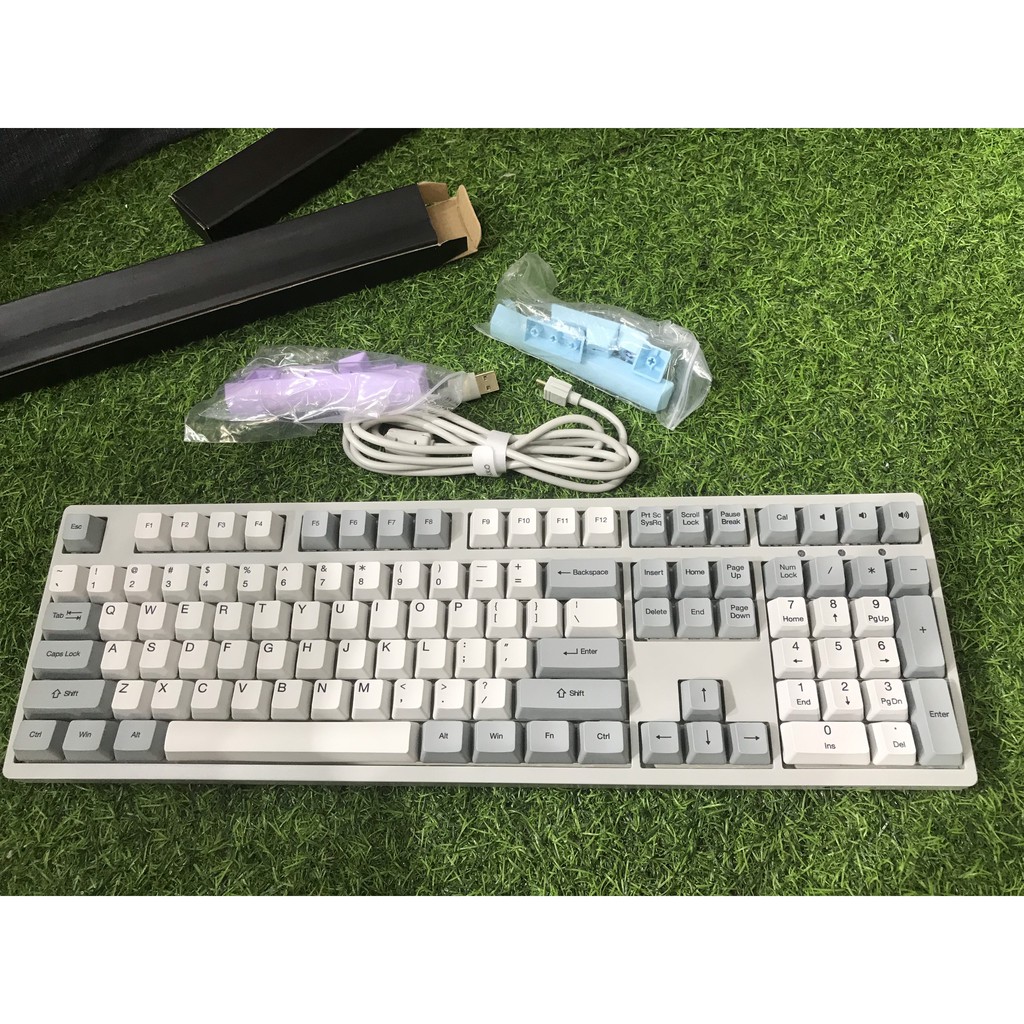 [Giảm giá ] Bộ bàn phím cơ AKKO 3108 v2 màu bạc OSA | BigBuy360 - bigbuy360.vn