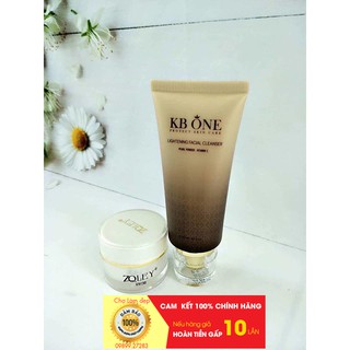 [Chính hãng] COMBO SỮA RỬA MẶT + KEM TRẮNG DA & SE KHÍT LỖ CHÂN LÔNG