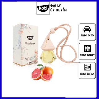 Tinh dầu treo xe giúp khử mùi xe hơi, xe mới, thay thế nước hoa, máy khuếch tán tinh dầu ô tô, mùi BƯỞI
