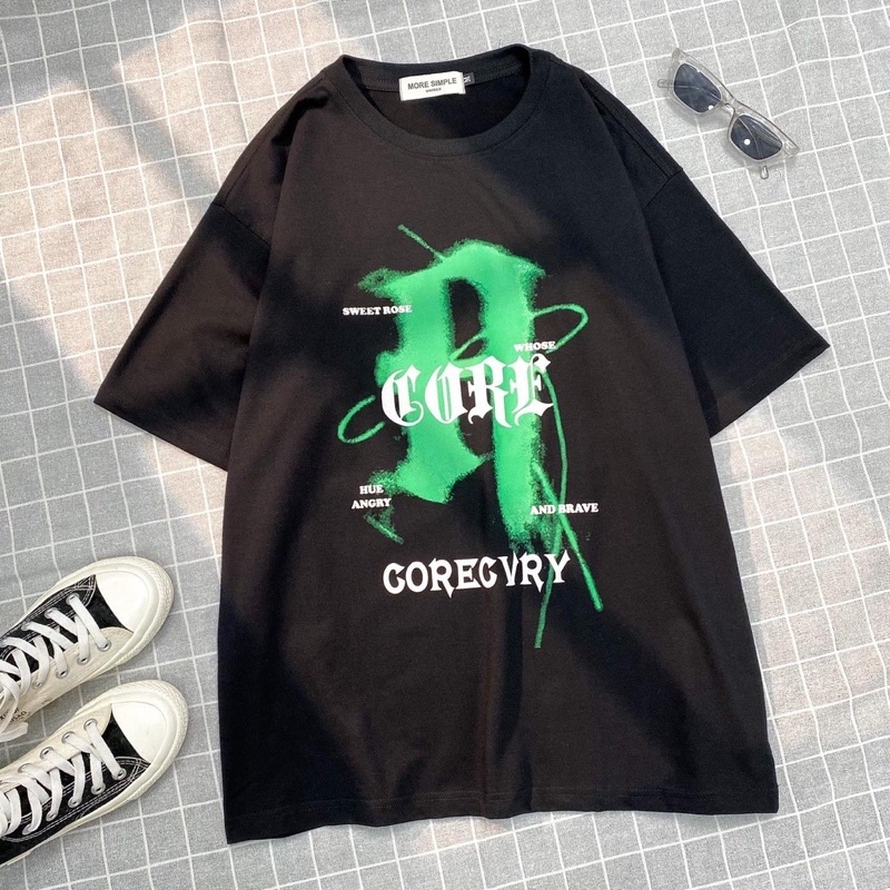 Áo Thun Tay Lỡ Unisex GORE Vải Tici Form Rộng -84Unisex