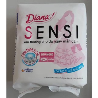 Băng vệ sinh Diana Sensi Ultra Thin Wings