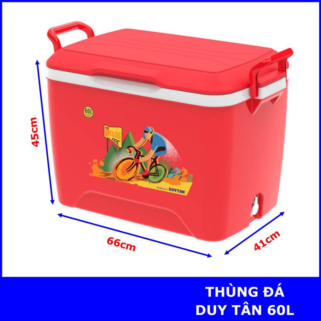 Thùng đá cao cấp Duy Tân 60 Lít ( Không có bánh xe )