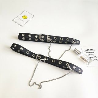 💥 RẺ VÔ ĐỊCH 💥 (Sẵn) Thắt lưng / nịt lưng kèm dây xích thời trang cá tính ulzzang | Belt + Chains (Ms G27)