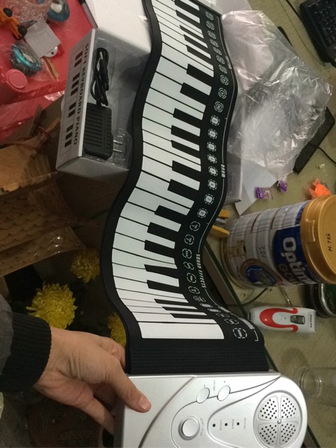 Đàn piano phím cuộn 49 keys