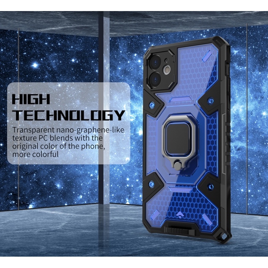 Ốp Điện Thoại Kiểu Giáp Chống Sốc Kèm Nhẫn Đỡ Nam Châm Cho Realme 8 Pro Realme Gt Neo Q3 Pro 5g
