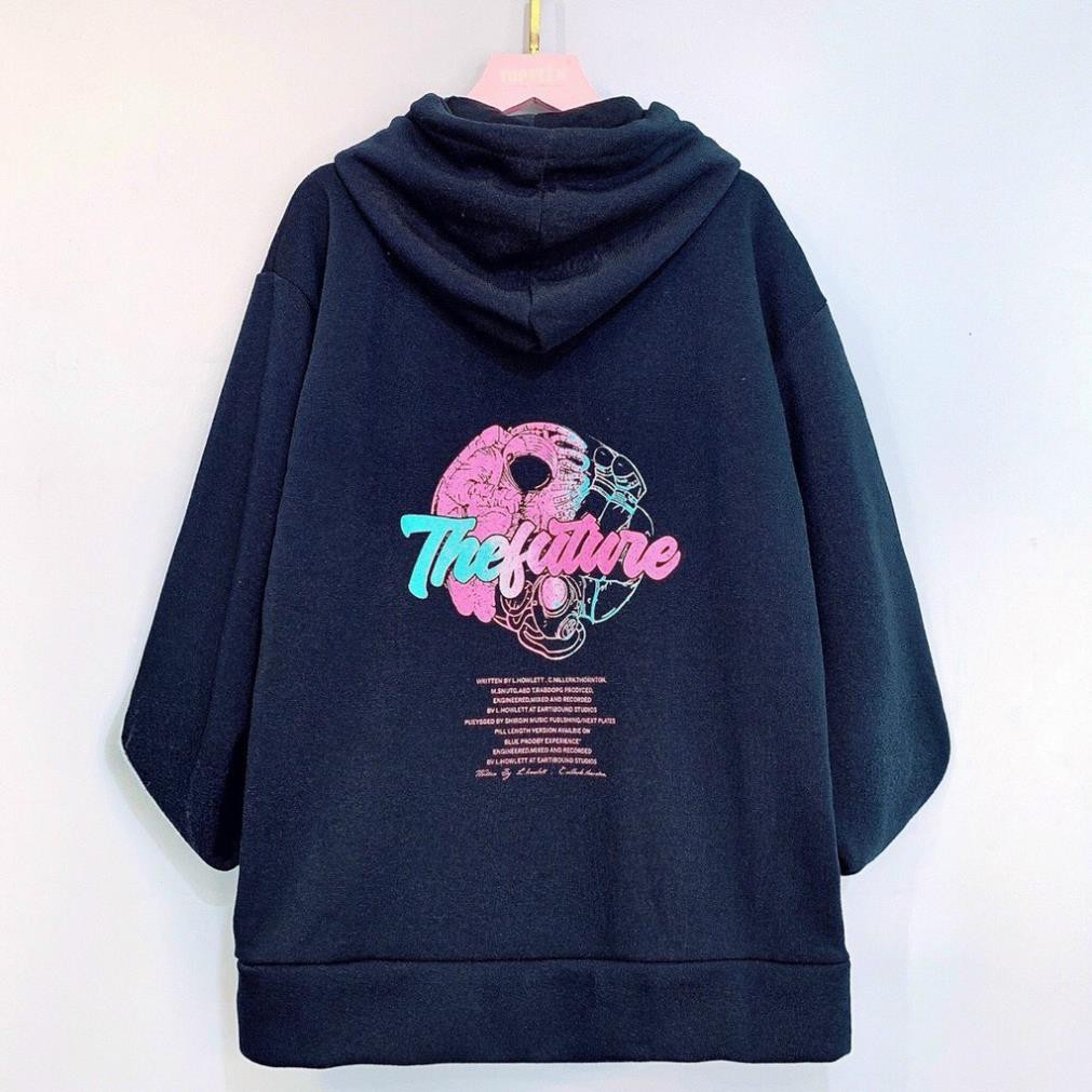 Áo Khoác Hoodie Nỉ XUKA SHOP in The Future Unisex, dành cho Nam Nữ cho Cặp Đôi Có 2 Màu Chất Nỉ  Form rộng Ulzzang | BigBuy360 - bigbuy360.vn