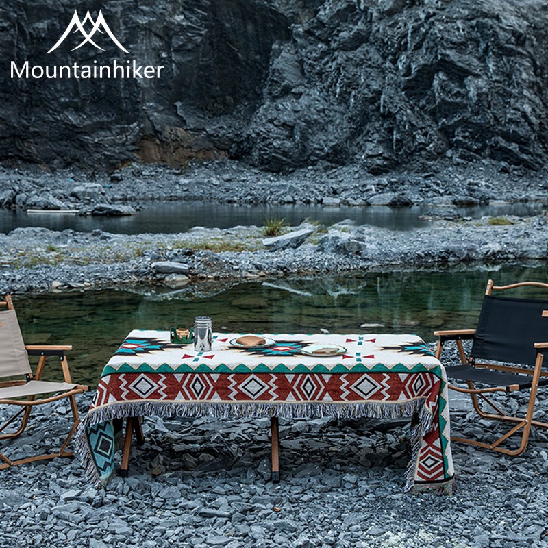 Khăn trải dã ngoại thổ cẩm đa năng dã ngoại