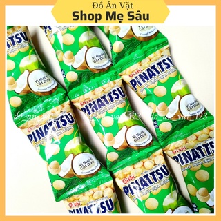 Snack nhân đậu phộng da cá vị nước cốt dừa Pinattsu Oishi gói 13g