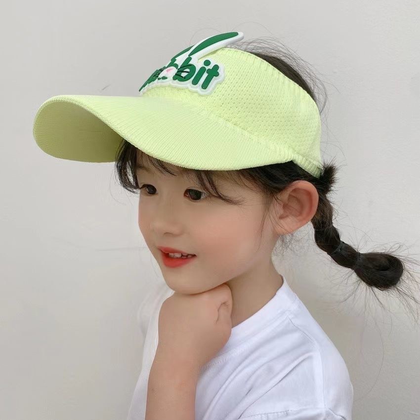Mũ nón lưỡi trai cho bé trai gái 2023 hình tai thỏ dễ thương, co dãn tốt 2-12 tuổi vẫn vừa đẹp