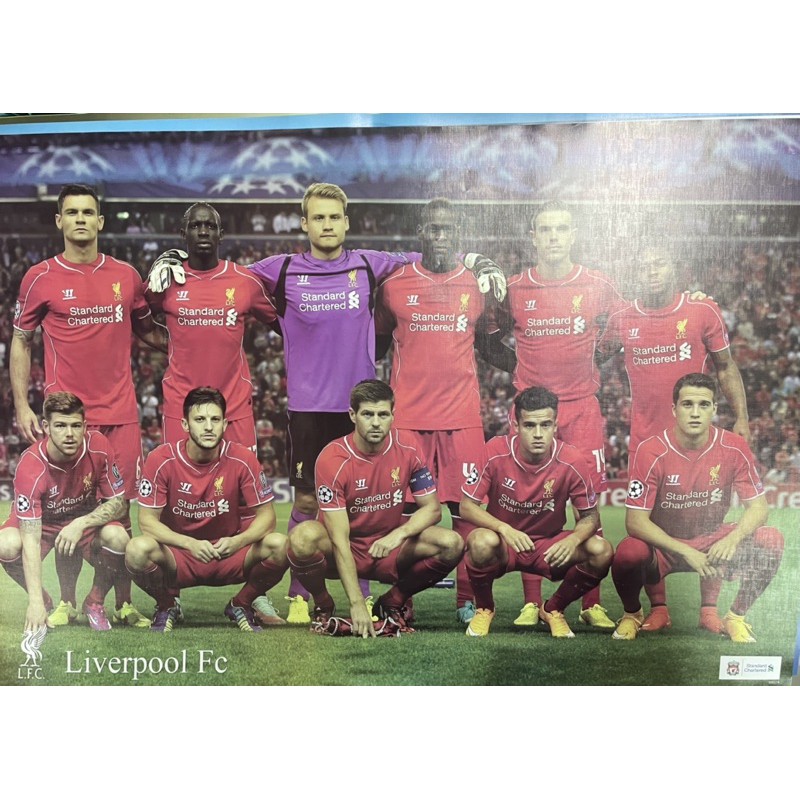 Poster đội tuyển Liverpool