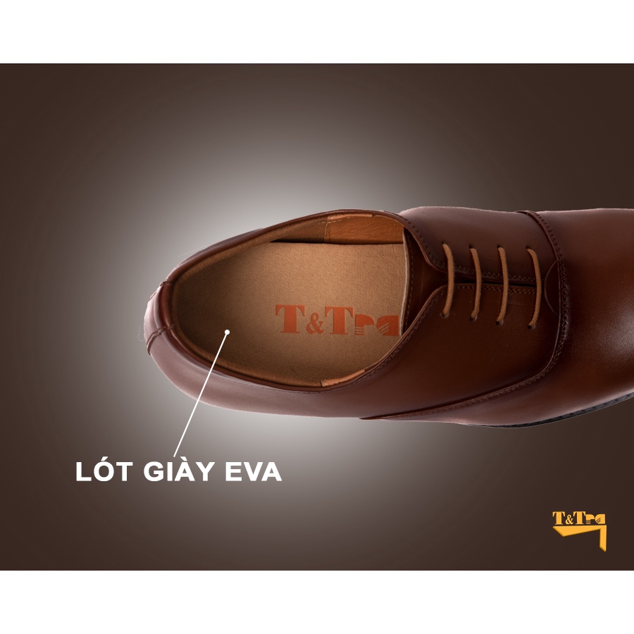 [ 6CM ] Giày Độn Nam T&amp;TRA S1008NB