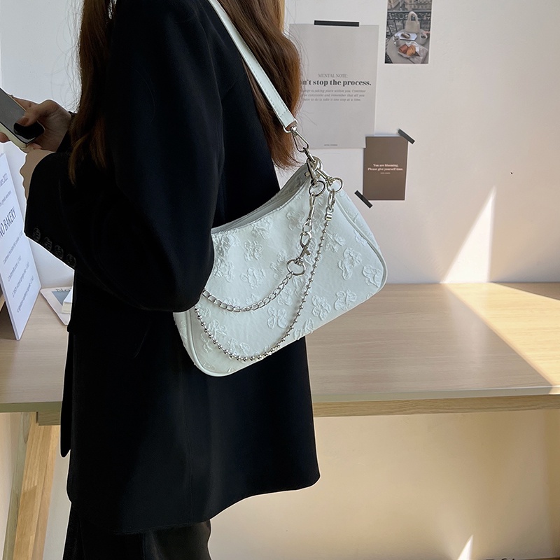 Túi đeo vai IELGY phối dây xích thời trang dành cho nữ