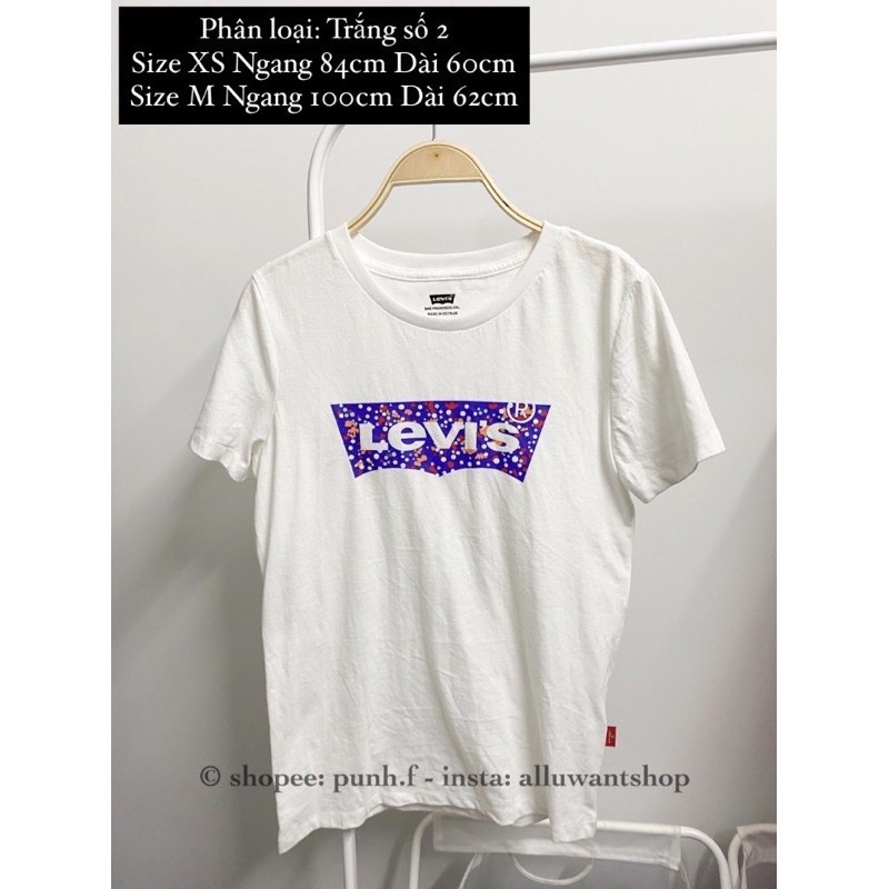 SALE - Áo thun in chữ Levi*s VNXK