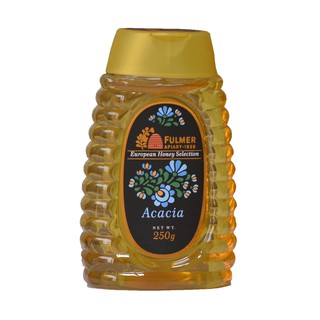 Mật Ong Acacia Xuất Xứ Châu Âu 250g (Chai Nhựa Có Van Chống Trào Đặc Biệt)