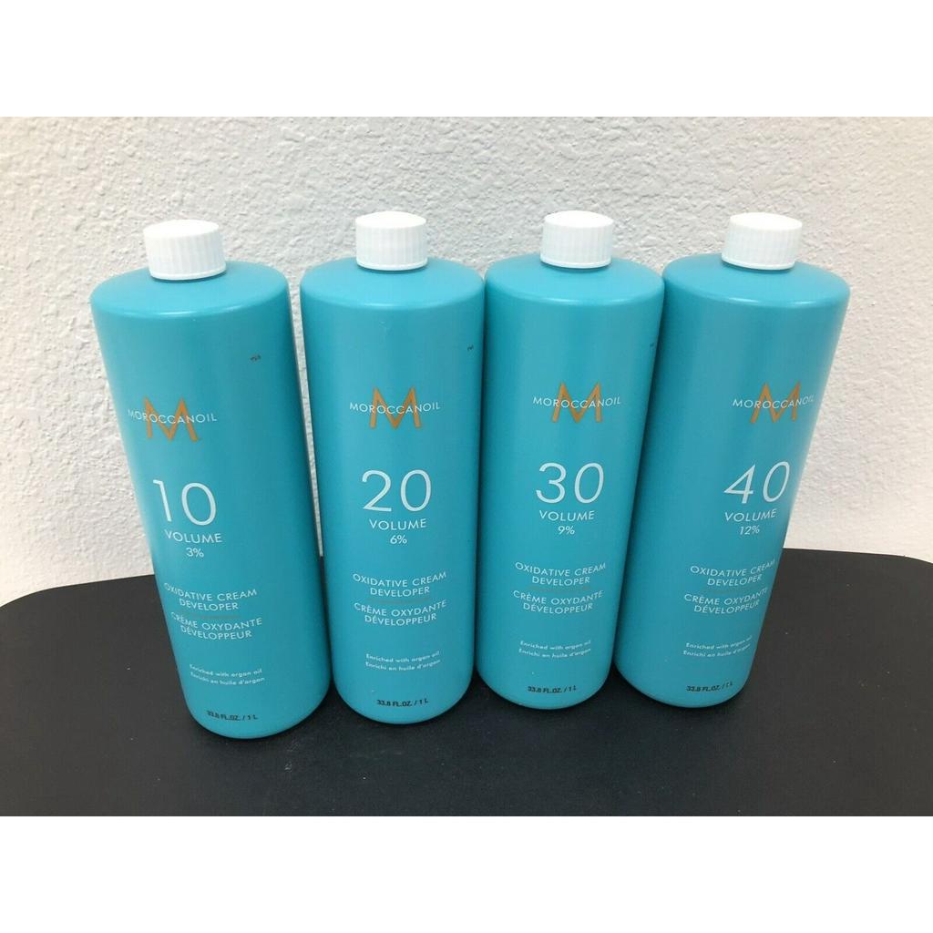 Oxy trợ nhuộm MOROCCANOIL Oxidative Cream Developer 1000ml