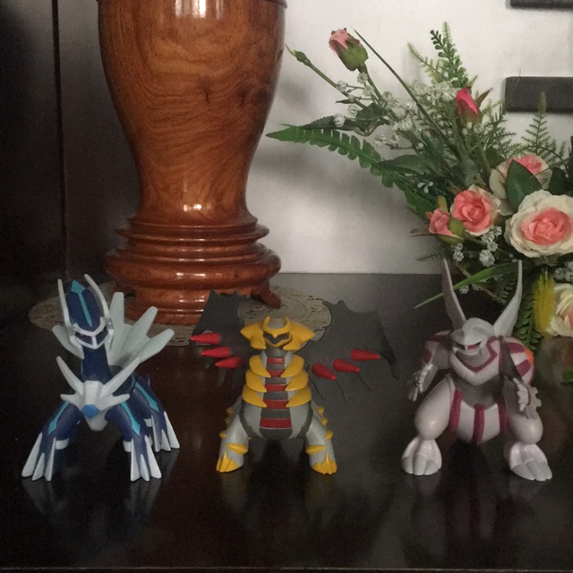 Mô hình bộ 3 pokemon huyền thoại