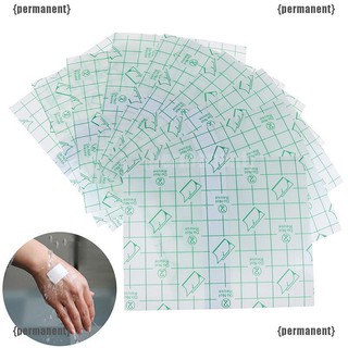 Set 10 Miếng Dán Cố Định Vết Thương Trong Suốt Chống Thấm Nước