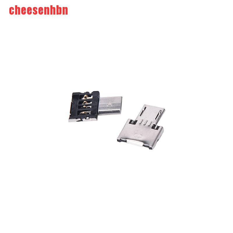 [cheesenhbn]2X Micro USB Male to USB Female OTG Adapter Converter For Android Tablet Phone