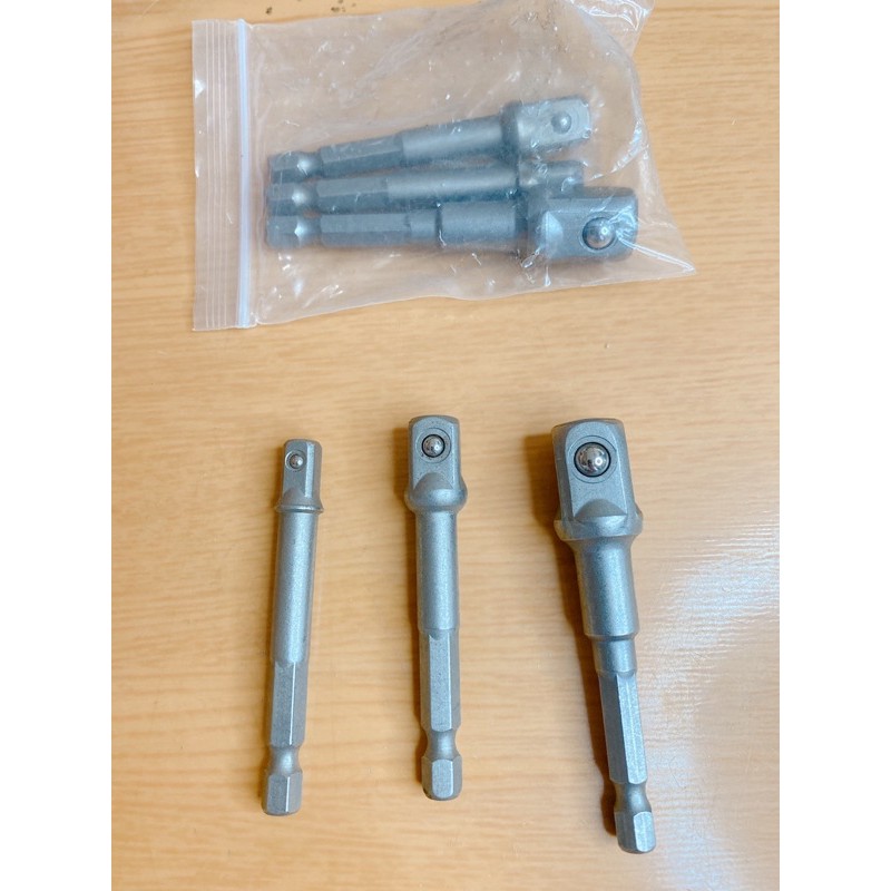 Bộ đầu chuyển đổi 1/4",3/8",1/2 dành cho máy khoan