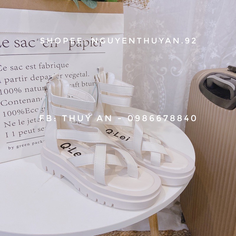 Sandal chiến binh nữ đế 5,5cm [VIDEO+ẢNH THẬT SHOP CHUP]