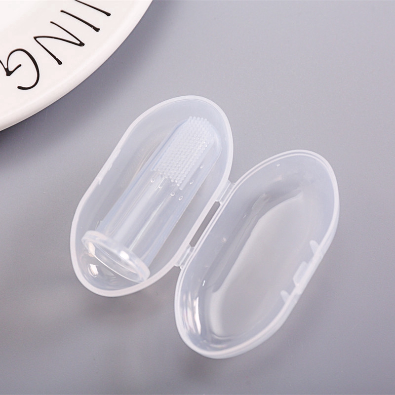 Bàn chải đánh răng Silicon cho trẻ sơ sinh