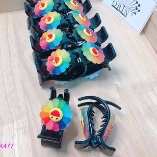 Kẹp càng cua kẹp tóc hoa mặt trời Orin K477