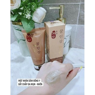 Sữa rửa mặt mật nhân sâm chính hãng