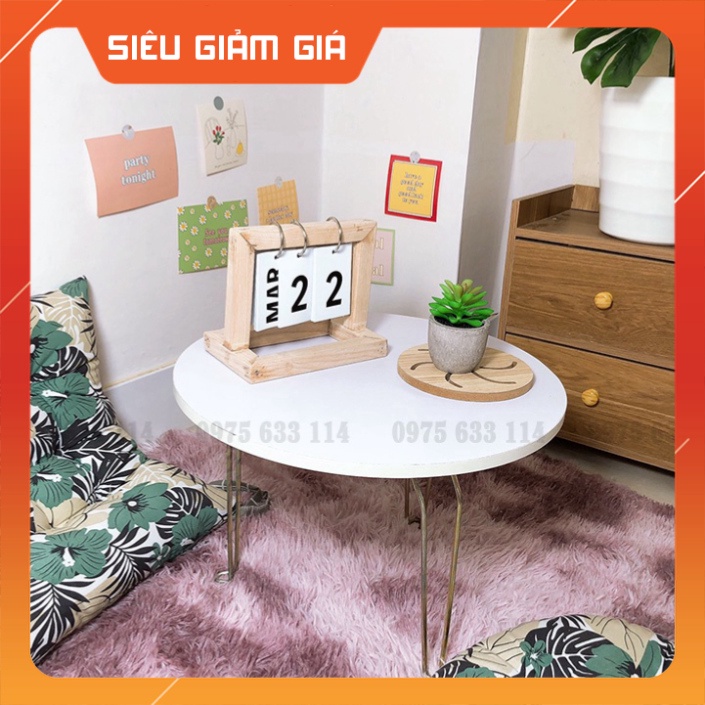 Bàn trà bệt 📌FREESHIP📌Bàn ăn gấp gọn decor nhà cửa, làm cà phê, uống nước hay bàn ăn cơm