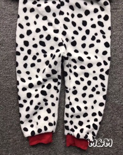 Set bộ nỉ lông Primark chó đốm