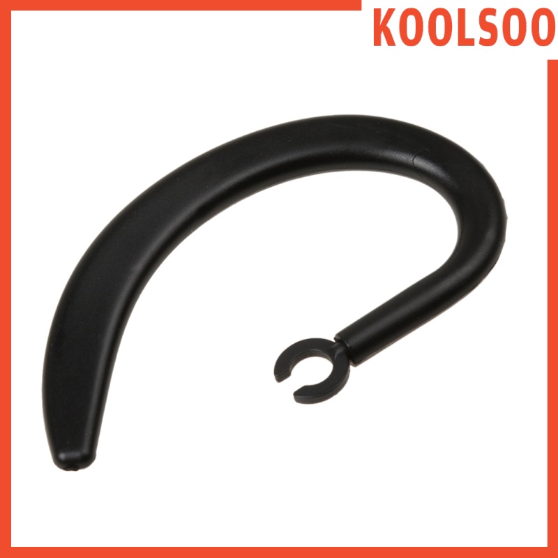 [KOOLSOO] 4xReplacement Spare Earhook Ear Earloop Wireless Bluetooth Earphone 5mm Black