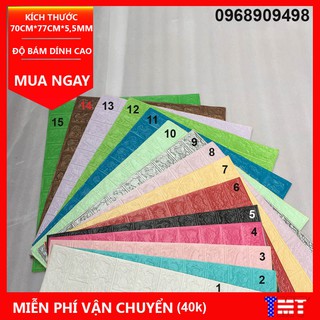 Combo 30 Miếng Xốp Dán Tường Loại 5 mm