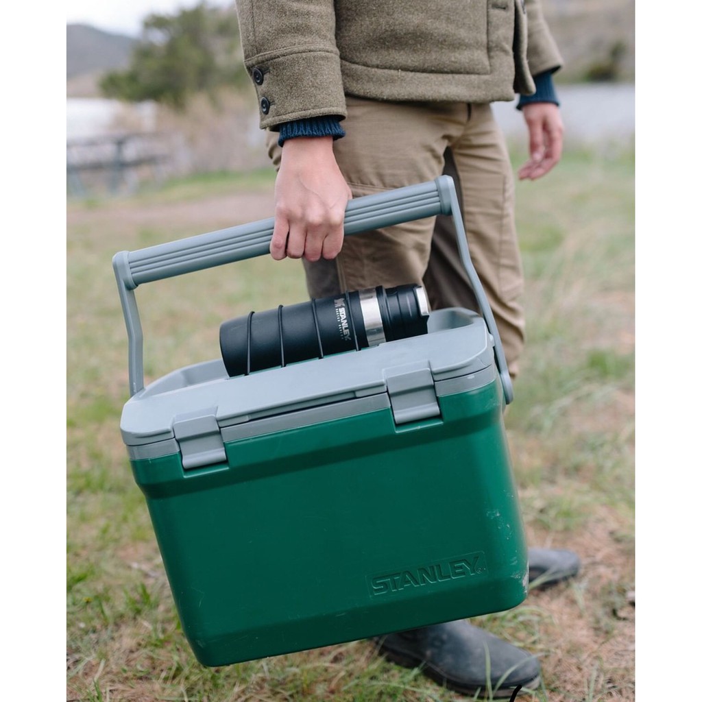 Thùng giữ nhiệt Stanley Adventure Cooler 16QT phù hợp dã ngoại cắm trại campoutvn A365