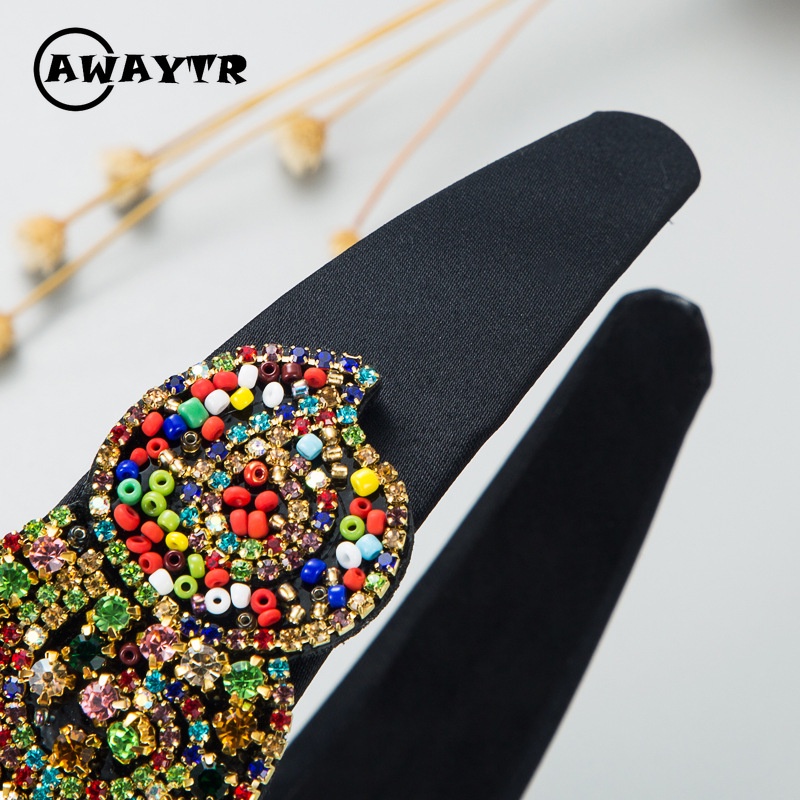 Băng Đô Cài Tóc Đính Đá Thời Trang Sang Trọng Cho Nữ