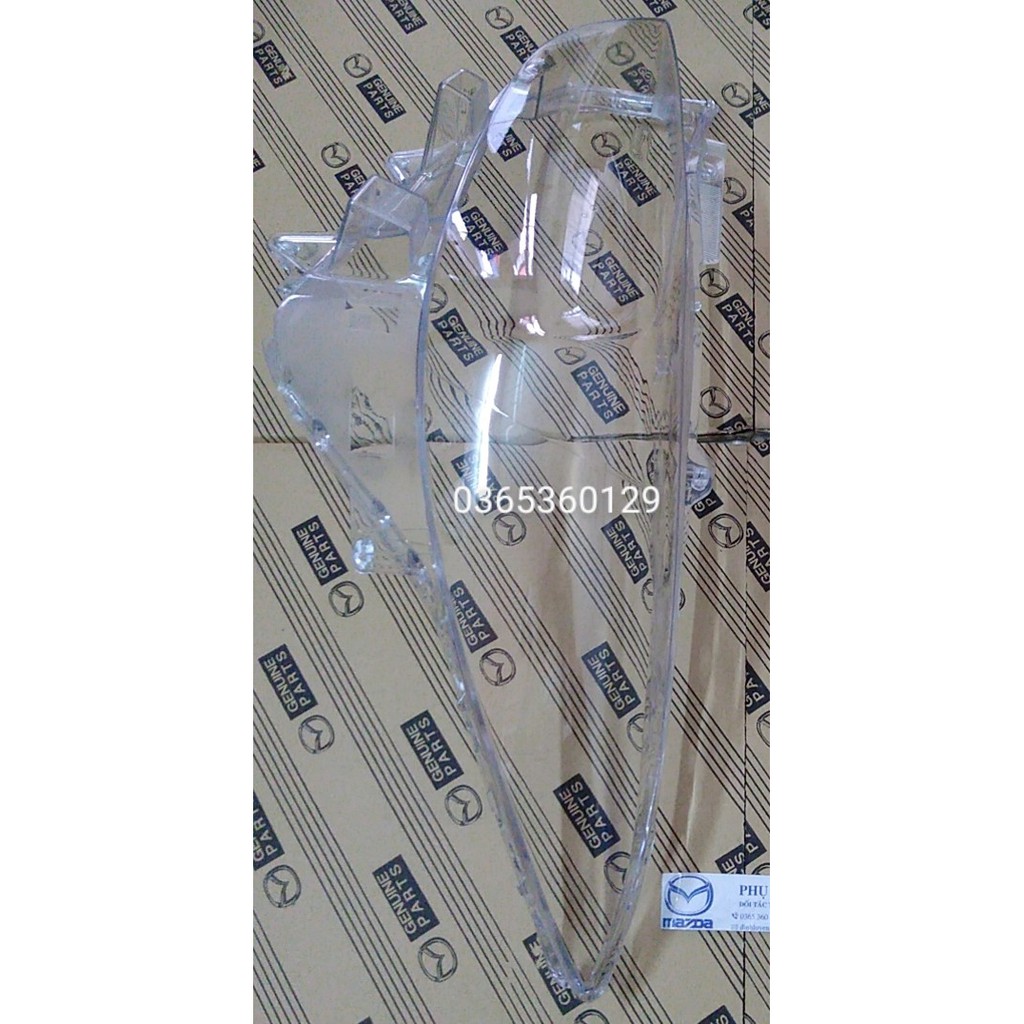Mặt nhựa mica đèn pha bên lái Mazda 3 2018 FL xịn