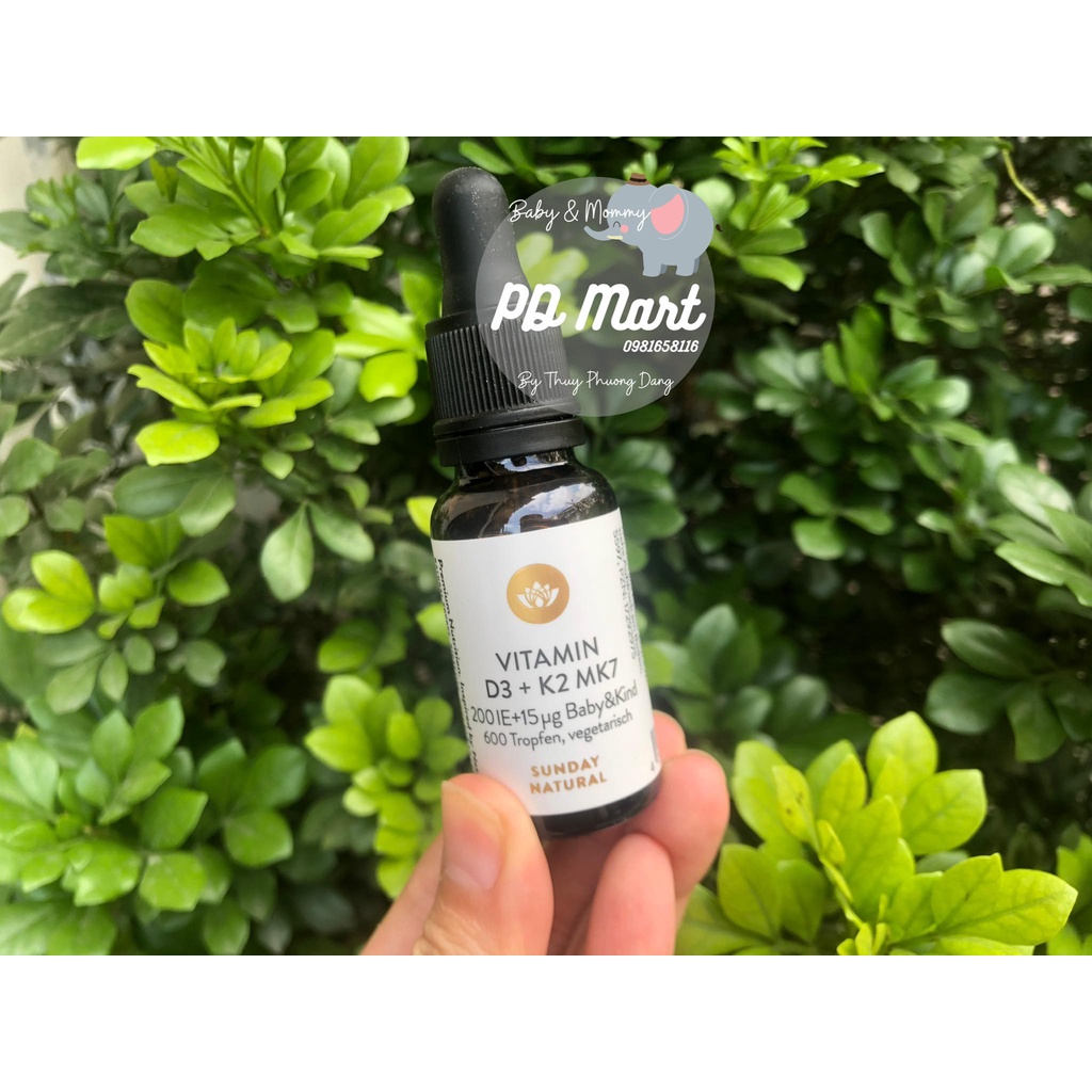 Vitamin D3 K2 Mk7 Đức