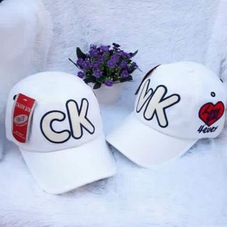 Nón cặp đôi thêu chữ vk ck