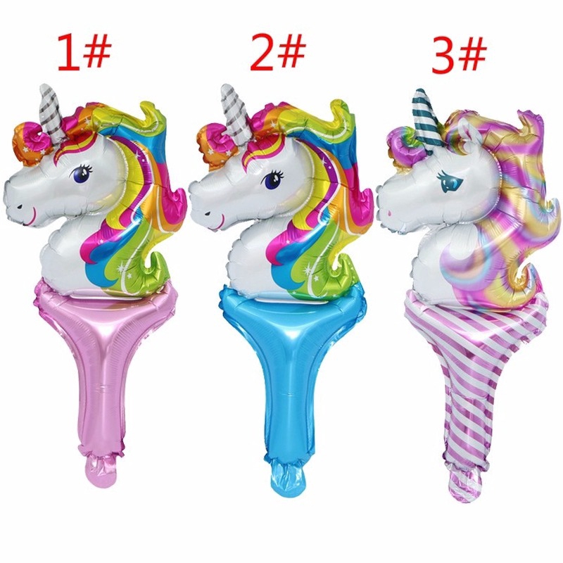 Set 10 Bong Bóng Kiếng Hình Kỳ Lân Đáng Yêu