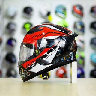 Nón Fullface ROC 01 Dán Tem Decal Yamaha R15 Đỏ