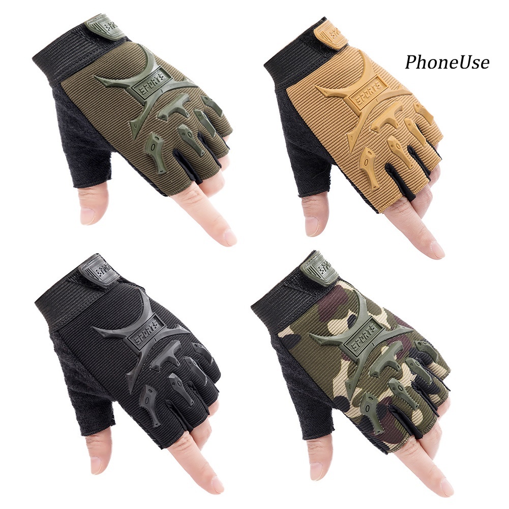 1 đôi găng tay hở ngón chống trượt cho bé