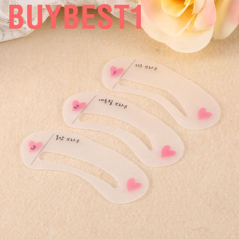 (hàng Mới Về) Set 13 Khuôn Hỗ Trợ Vẽ Lông Mày Tiện Dụng Chất Lượng Cao | BigBuy360 - bigbuy360.vn