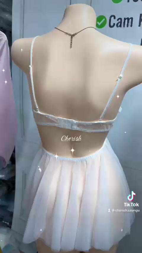 (M.33) Váy ngủ sexy có đệm và gọng ngực cao cấp Đầm mặc nhà gợi cảm quyến rũ | BigBuy360 - bigbuy360.vn