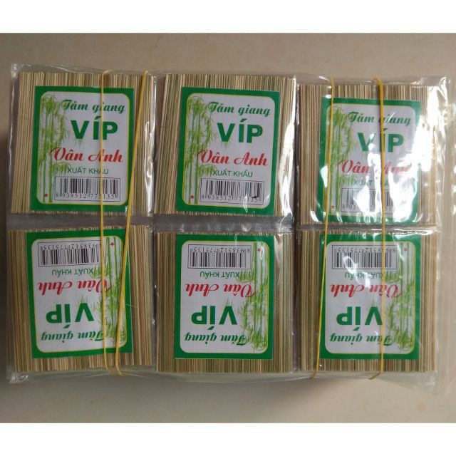 10 vỉ tăm vân anh đẹp