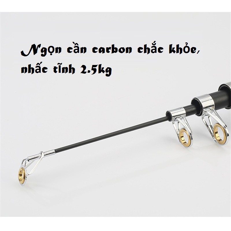 [Tặng cước 50k] Cần Câu Máy Rút Xịn Gía Rẻ HUNT MAN LW - SANAMI FISHING - Chuyên Câu Lancer(Lăng xê), Câu lục gần bờ, ..