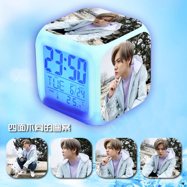 Đồng Hồ Báo Thức Nhiều Màu Sắc Phong Cách Exo Luzhu Merchandise Thích Hợp Làm Quà Tặng Sinh Nhật