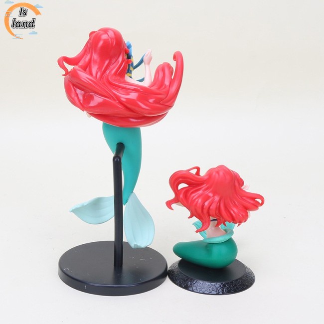 Mô Hình Nàng Tiên Cá Ariel Trang Trí Bánh Kem Đáng Yêu 10/20cm