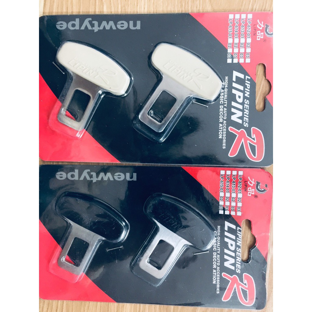 Cặp chốt cài tắt tiếng dây bảo hiểm Type R cao cấp.