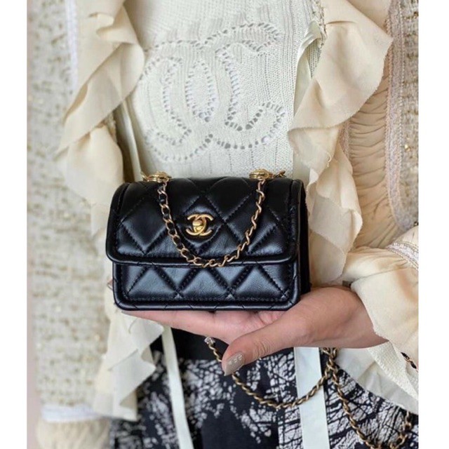 Túi Chanel Flap Da Mềm Mini