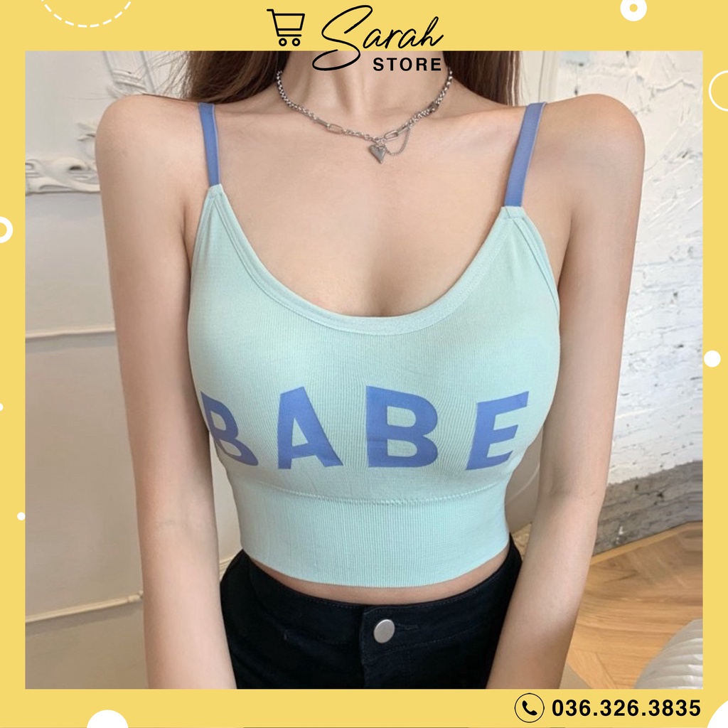 Áo Bra Nữ Hở Lưng Nâng Ngực Nhẹ Mẫu Mới Hot Hit BABE | BigBuy360 - bigbuy360.vn