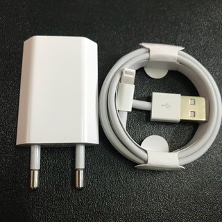 Combo Cóc sạc và cáp sạc USB-Light (Củ Dẹt)